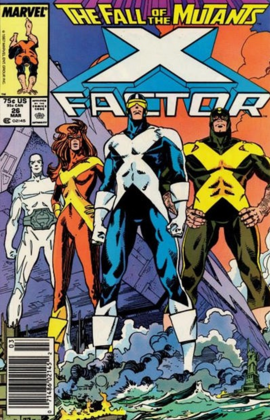 X-FACTOR #26 1988 NEWSSTAND X-Factor MARVEL COMICS