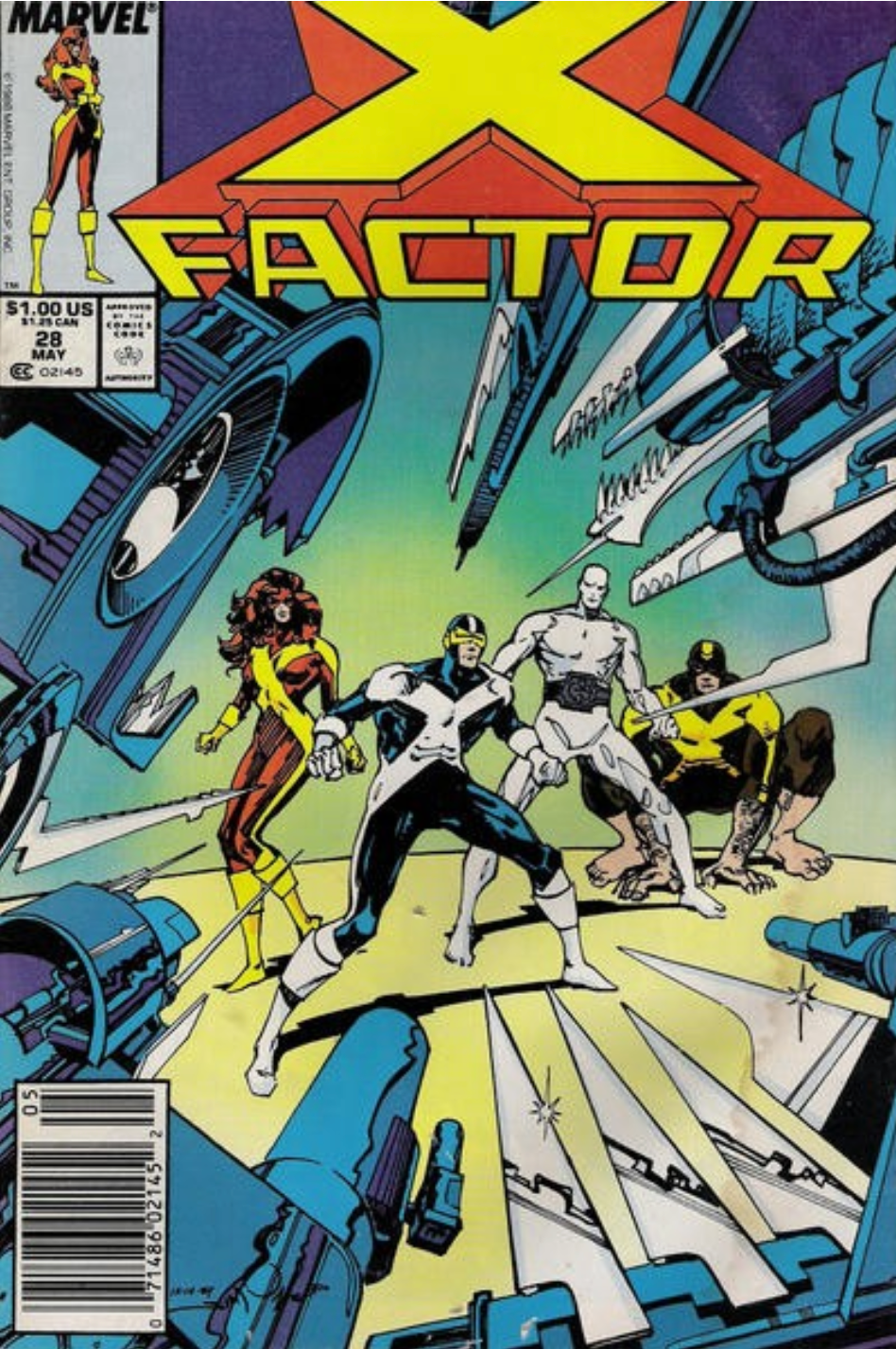 X-FACTOR #28 1988 NEWSSTAND
