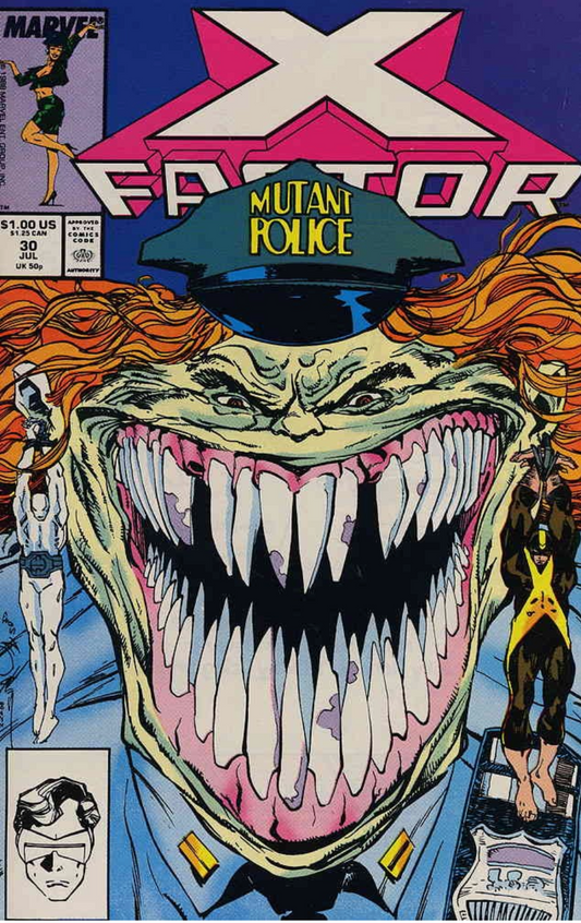 X-FACTOR #30 1988 X-Factor MARVEL COMICS