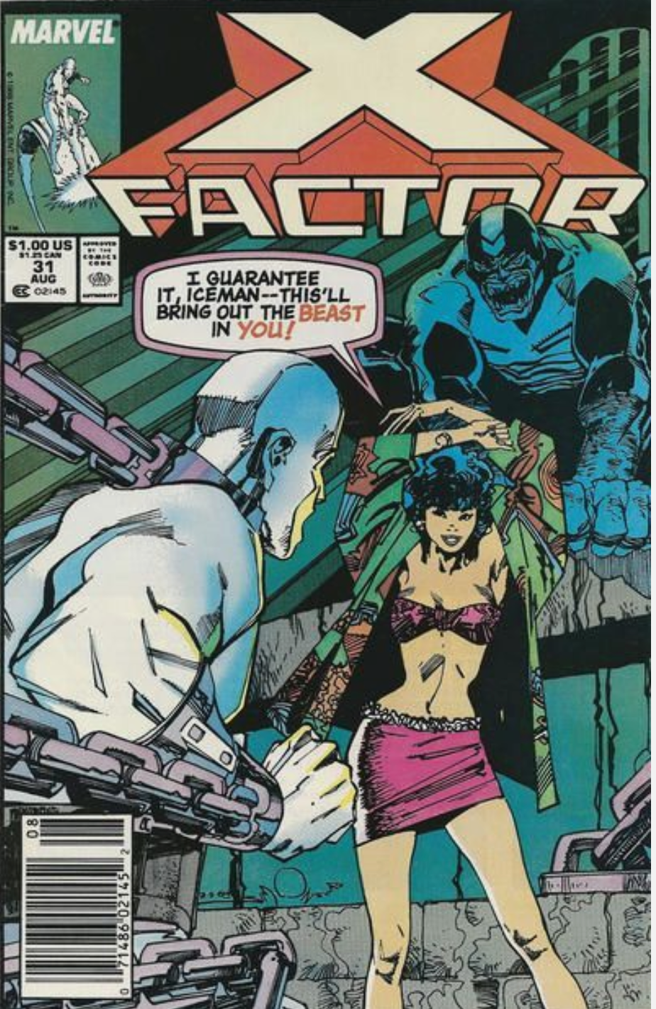 X-FACTOR #31 1988 NEWSSTAND