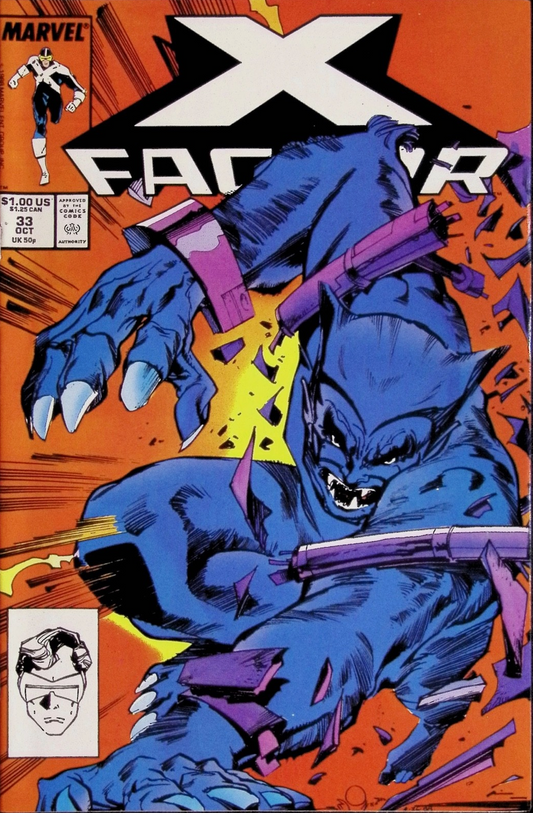 X-FACTOR #33 1988 X-Factor MARVEL COMICS