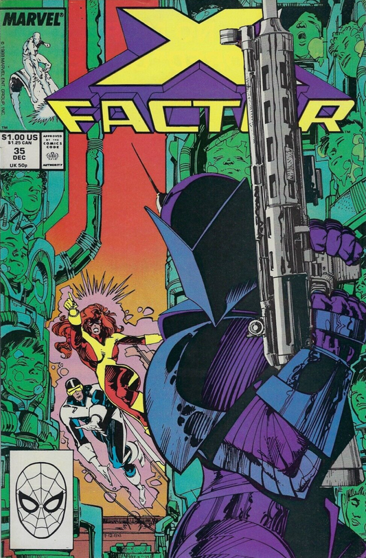 X-FACTOR #35 1988 (ORIGIN CYCLOPS RETOLD) X-Factor MARVEL COMICS
