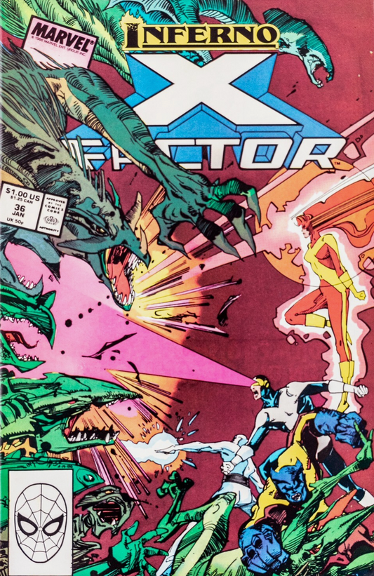 X-FACTOR #36 1989 X-Factor MARVEL COMICS