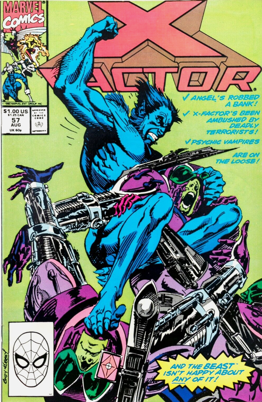 X-FACTOR #57 1990 X-Factor MARVEL COMICS