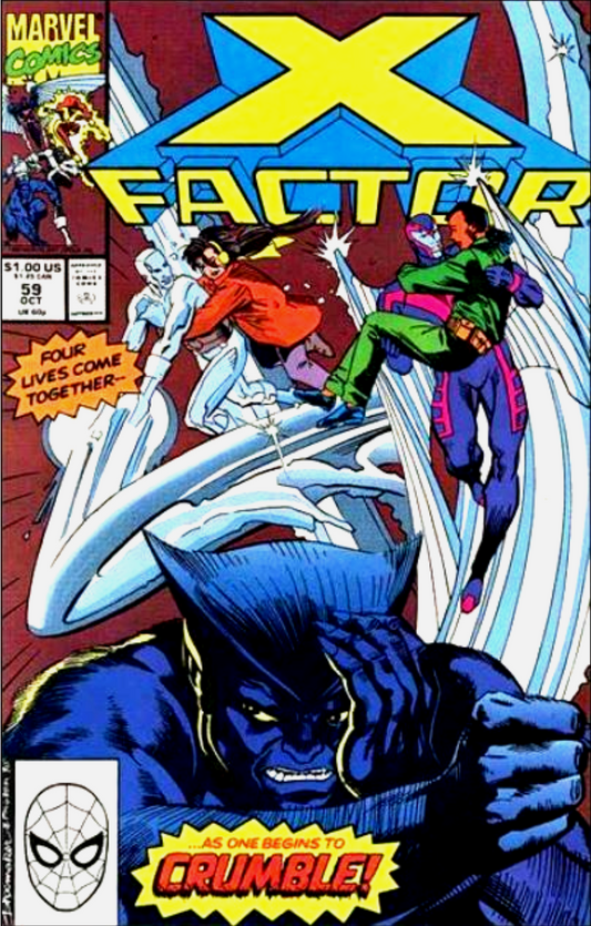 X-FACTOR #59 1990 X-Factor MARVEL COMICS
