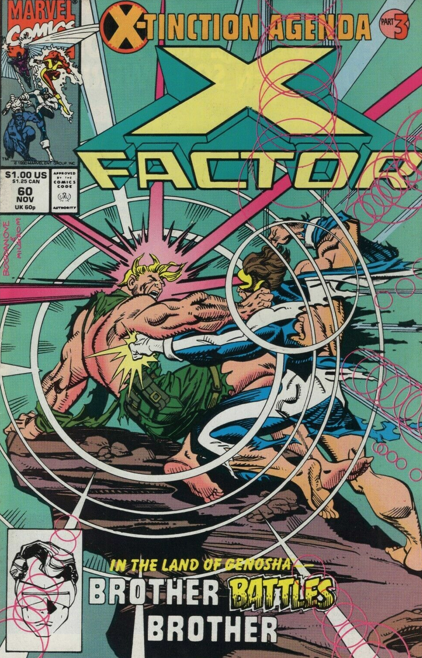 X-FACTOR #60 1990 X-Factor MARVEL COMICS