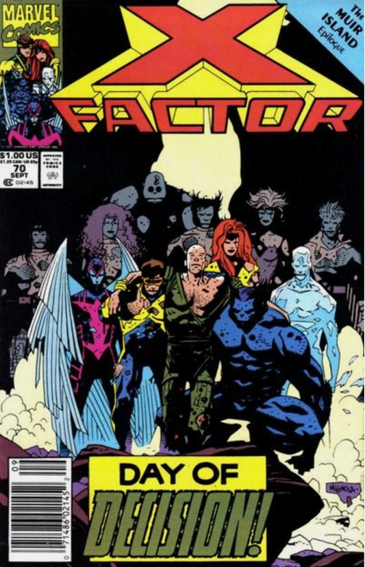 X-FACTOR #70 1991 NEWSSTAND X-Factor MARVEL COMICS
