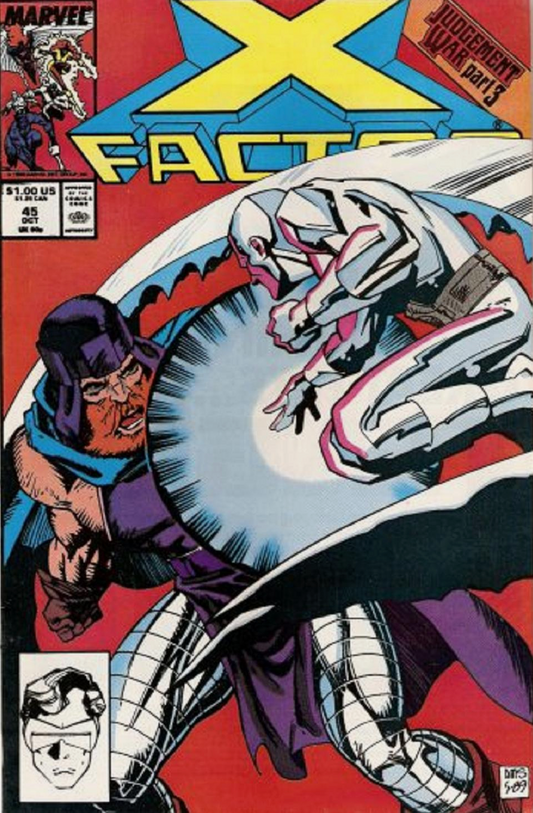 X-FACTOR #45 1989 X-Factor MARVEL COMICS
