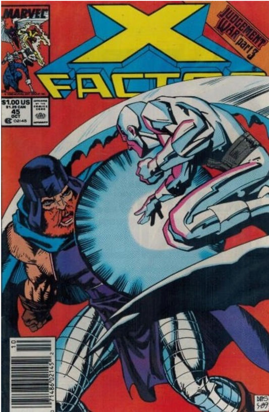 X-FACTOR #45 1989 NEWSSTAND X-Factor MARVEL COMICS