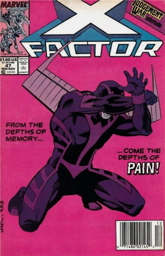 X-FACTOR #47 1989 NEWSSTAND X-Factor MARVEL COMICS