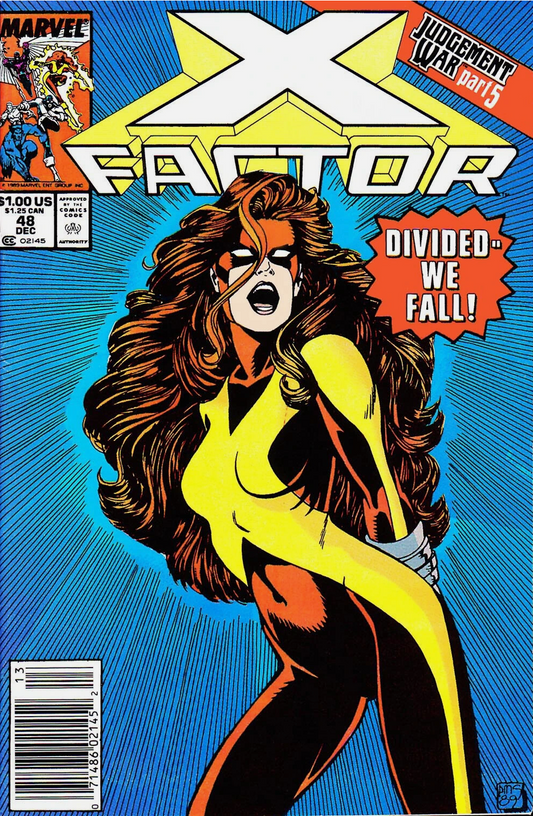 X-FACTOR #48 1989 NEWSSTAND X-Factor MARVEL COMICS