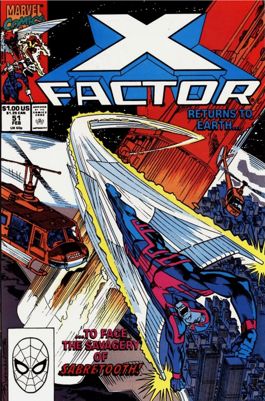 X-FACTOR #51 1990 X-Factor MARVEL COMICS