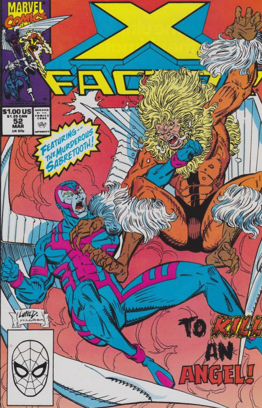 X-FACTOR #52 1990 X-Factor MARVEL COMICS