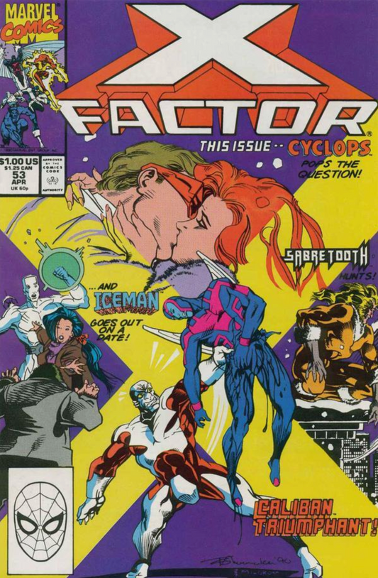 X-FACTOR #53 1990 X-Factor MARVEL COMICS