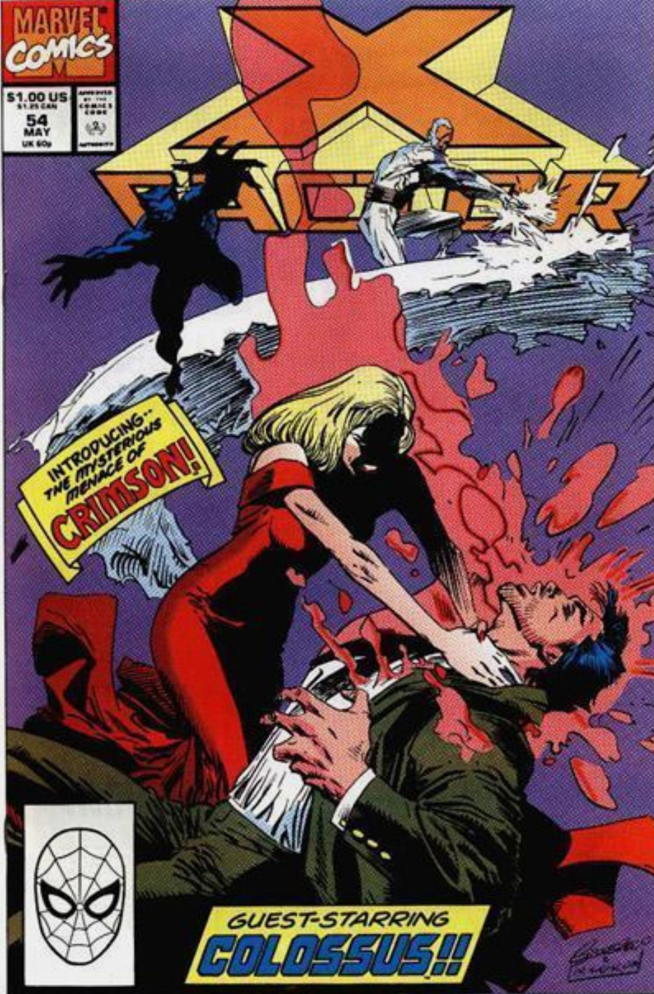 X-FACTOR #54 1990 X-Factor MARVEL COMICS