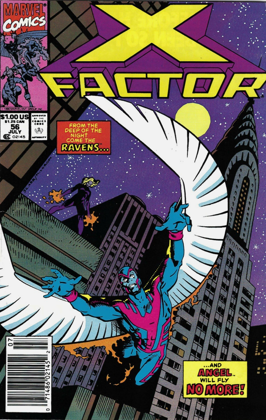 X-FACTOR #56 1990 NEWSSTAND X-Factor MARVEL COMICS
