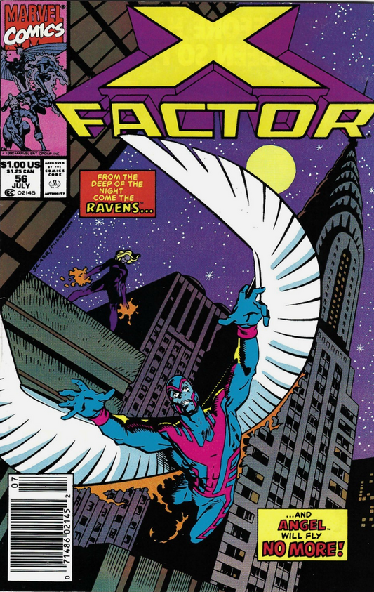 X-FACTOR #56 1990 NEWSSTAND X-Factor MARVEL COMICS