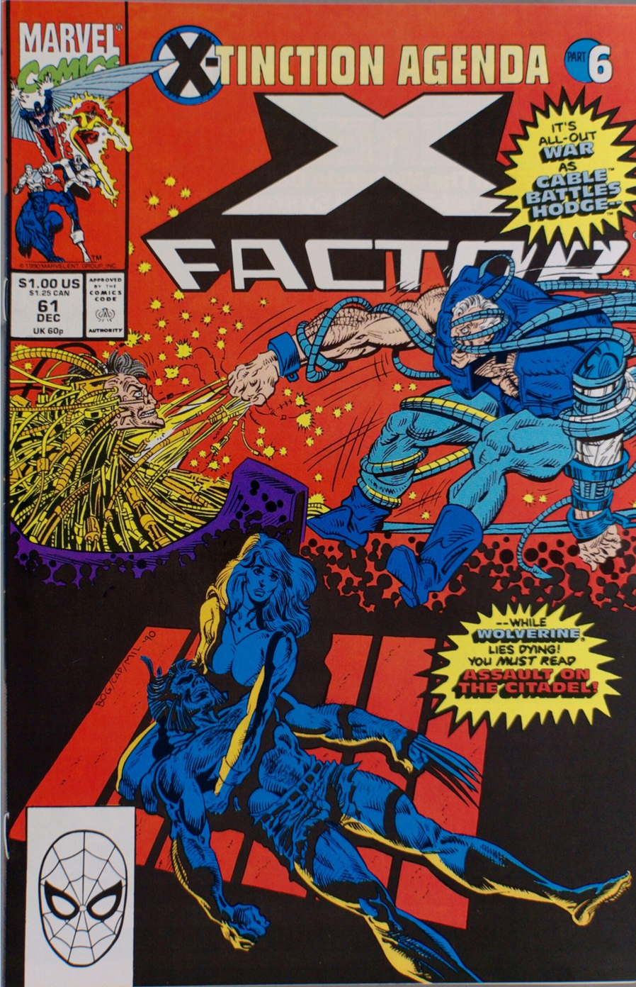 X-FACTOR #61 1990
