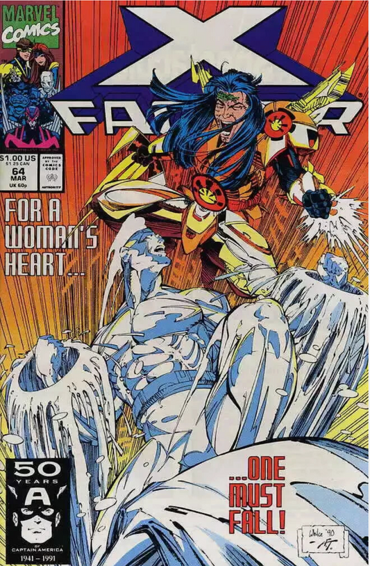 X-FACTOR #64 1991 WHILCE PORTACIO