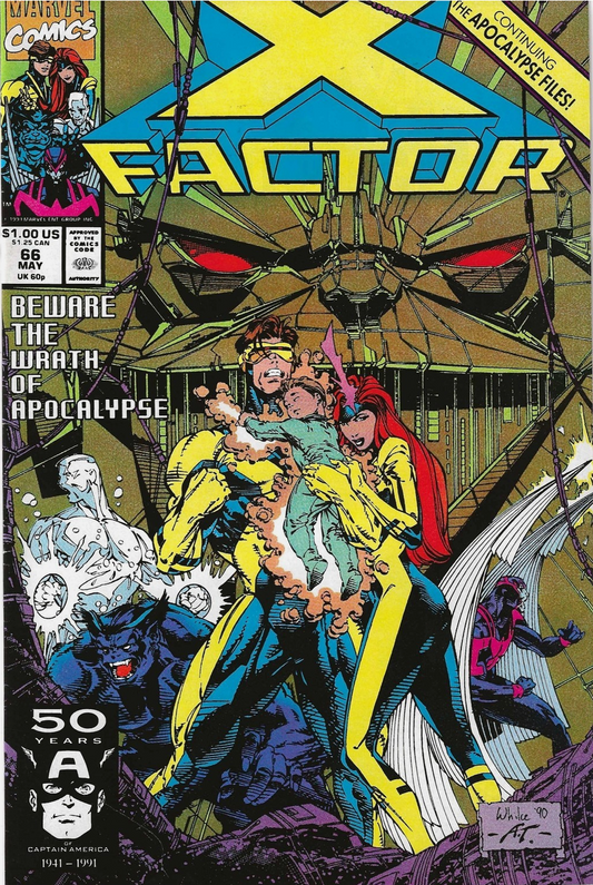 X-FACTOR #66 1991 WHILCE PORTACIO
