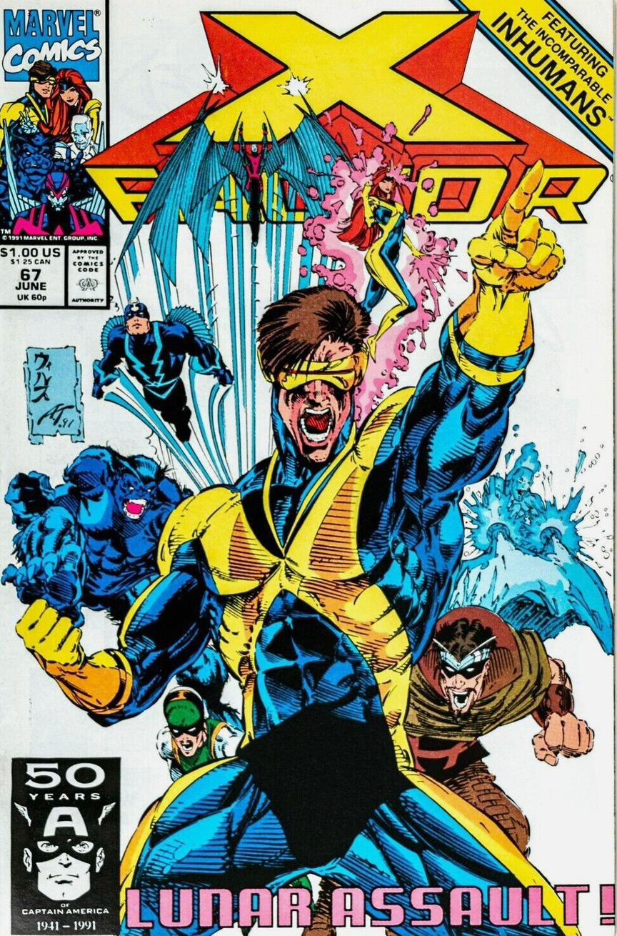 X-FACTOR #67 1991 (1ST APP SHINOBI SHAW)