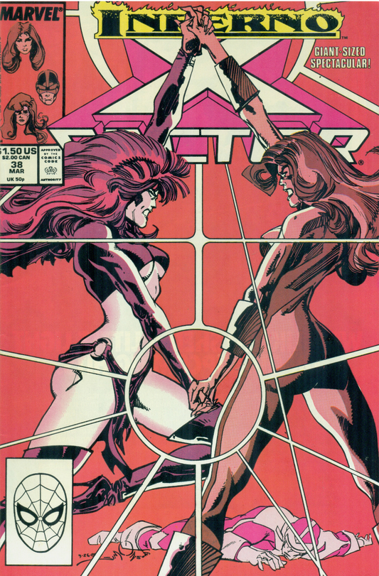X-FACTOR #38 1989 (ORIGIN AND DEATH OF GOBLIN QUEEN) X-Factor MARVEL COMICS