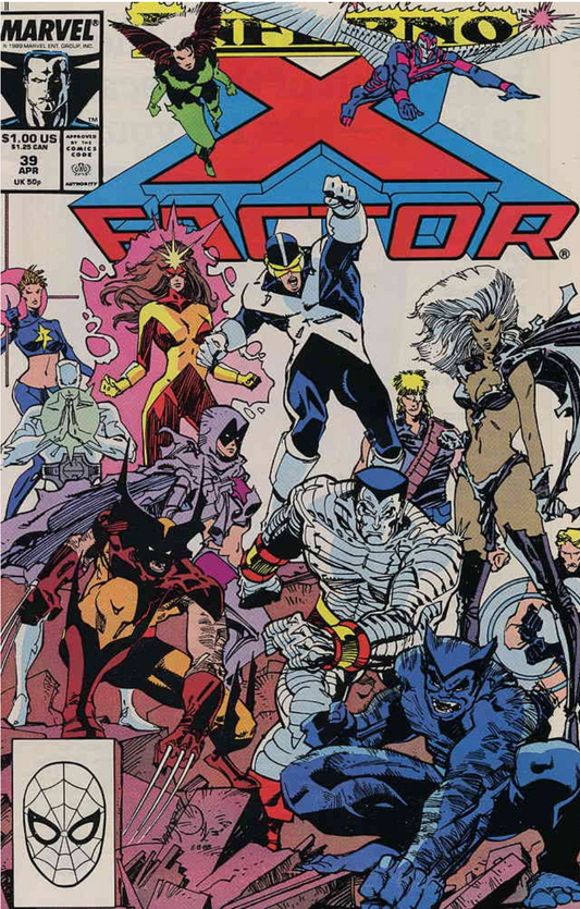X-FACTOR #39 1989 X-Factor MARVEL COMICS