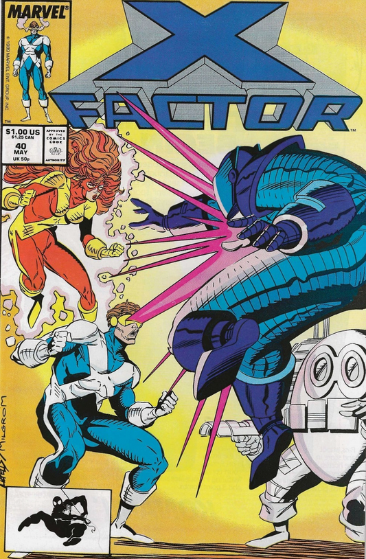 X-FACTOR #40 1989 (1ST ROB LIEFELD WORK FOR MARVEL) X-Factor MARVEL COMICS