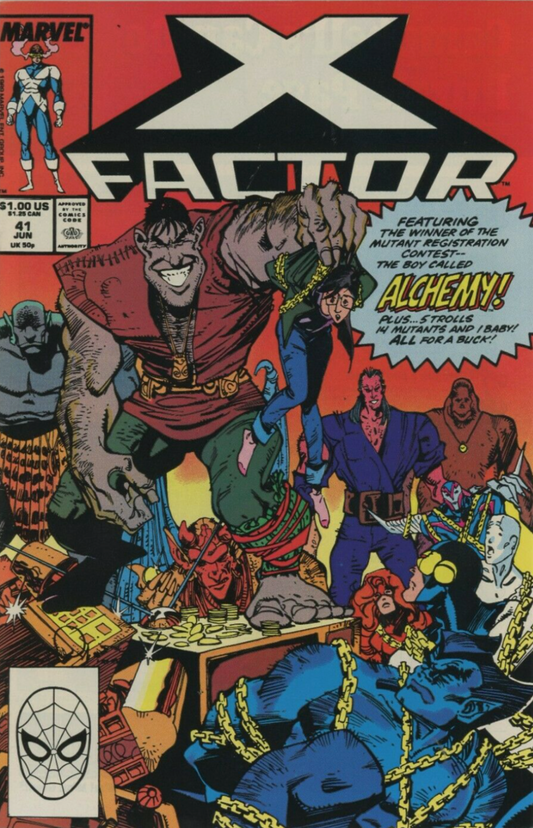 X-FACTOR #41 1989 X-Factor MARVEL COMICS