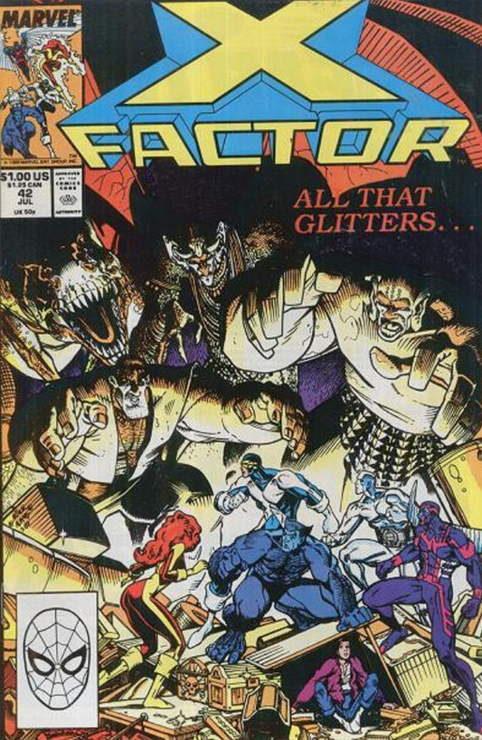 X-FACTOR #42 1989 X-Factor MARVEL COMICS