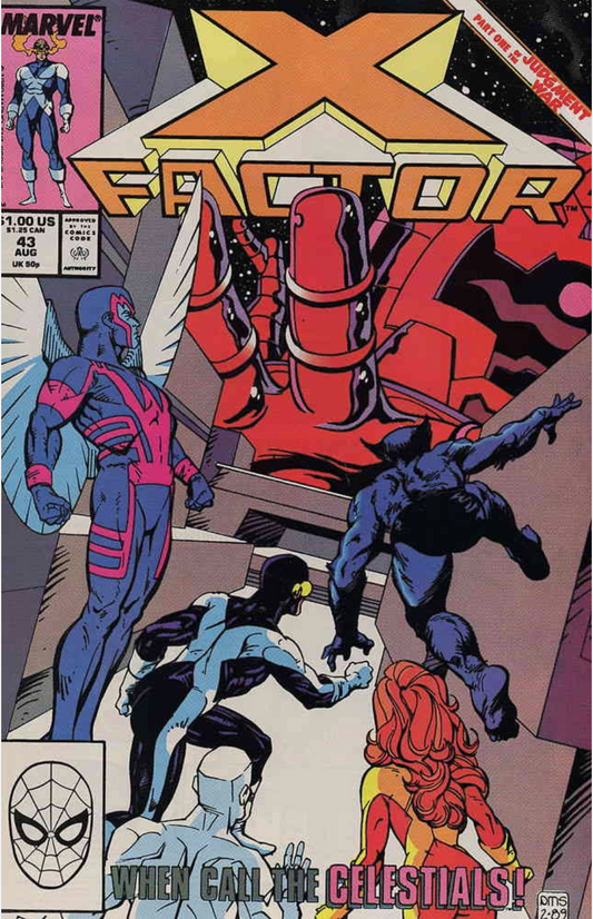 X-FACTOR #43 1989 X-Factor MARVEL COMICS