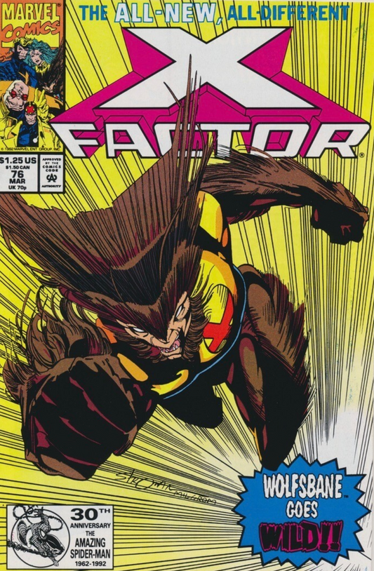 X-FACTOR #76 1992 X-Factor MARVEL COMICS