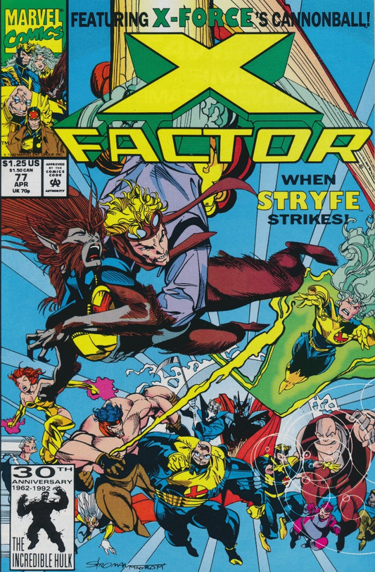 X-FACTOR #77 1992 X-Factor MARVEL COMICS