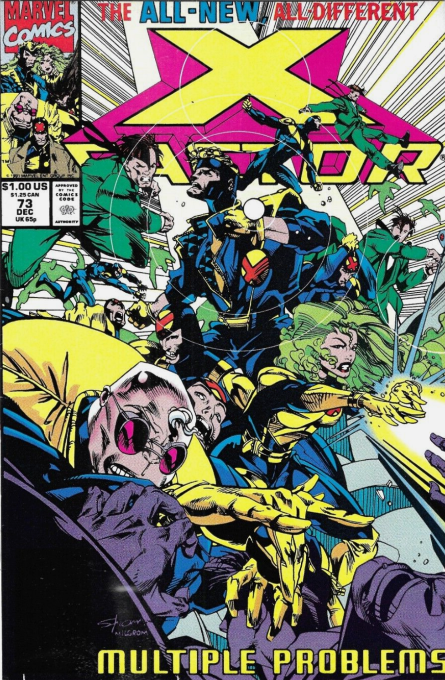 X-FACTOR #73 1991 X-Factor MARVEL COMICS