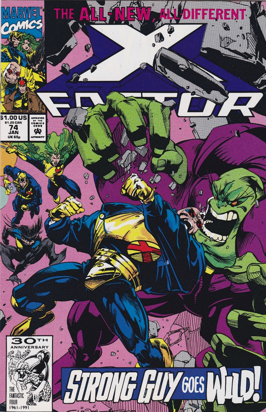 X-FACTOR #74 1992 X-Factor MARVEL COMICS