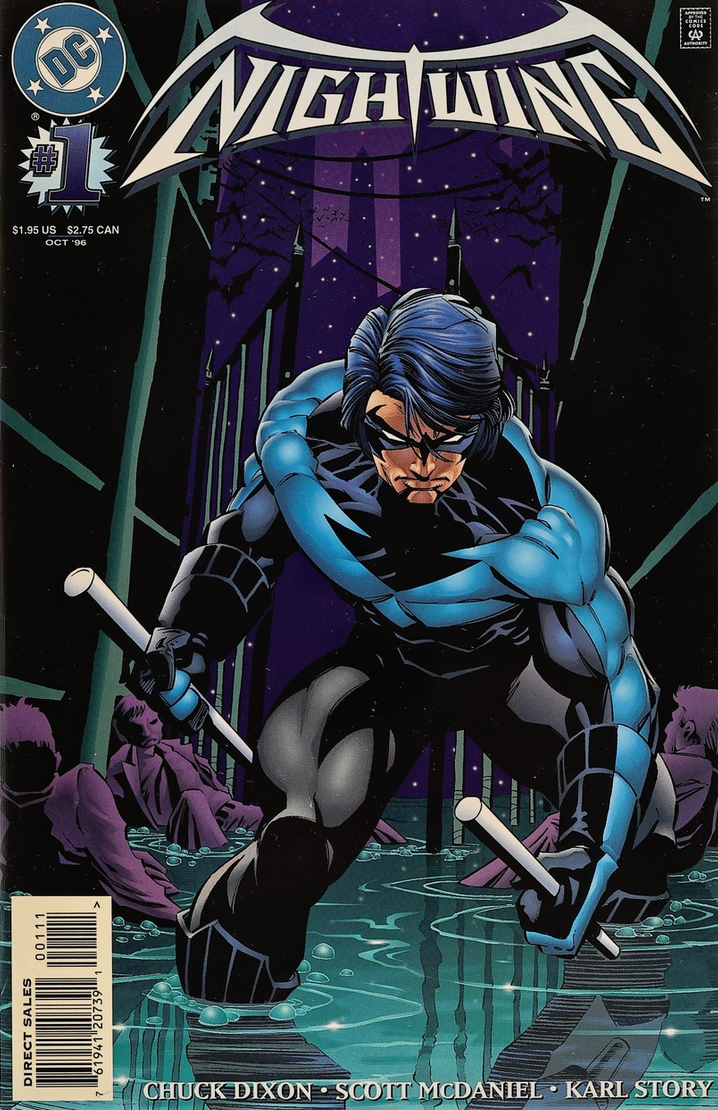 NIGHTWING #1 1996 (1ST MENTION BLUDHAVEN)