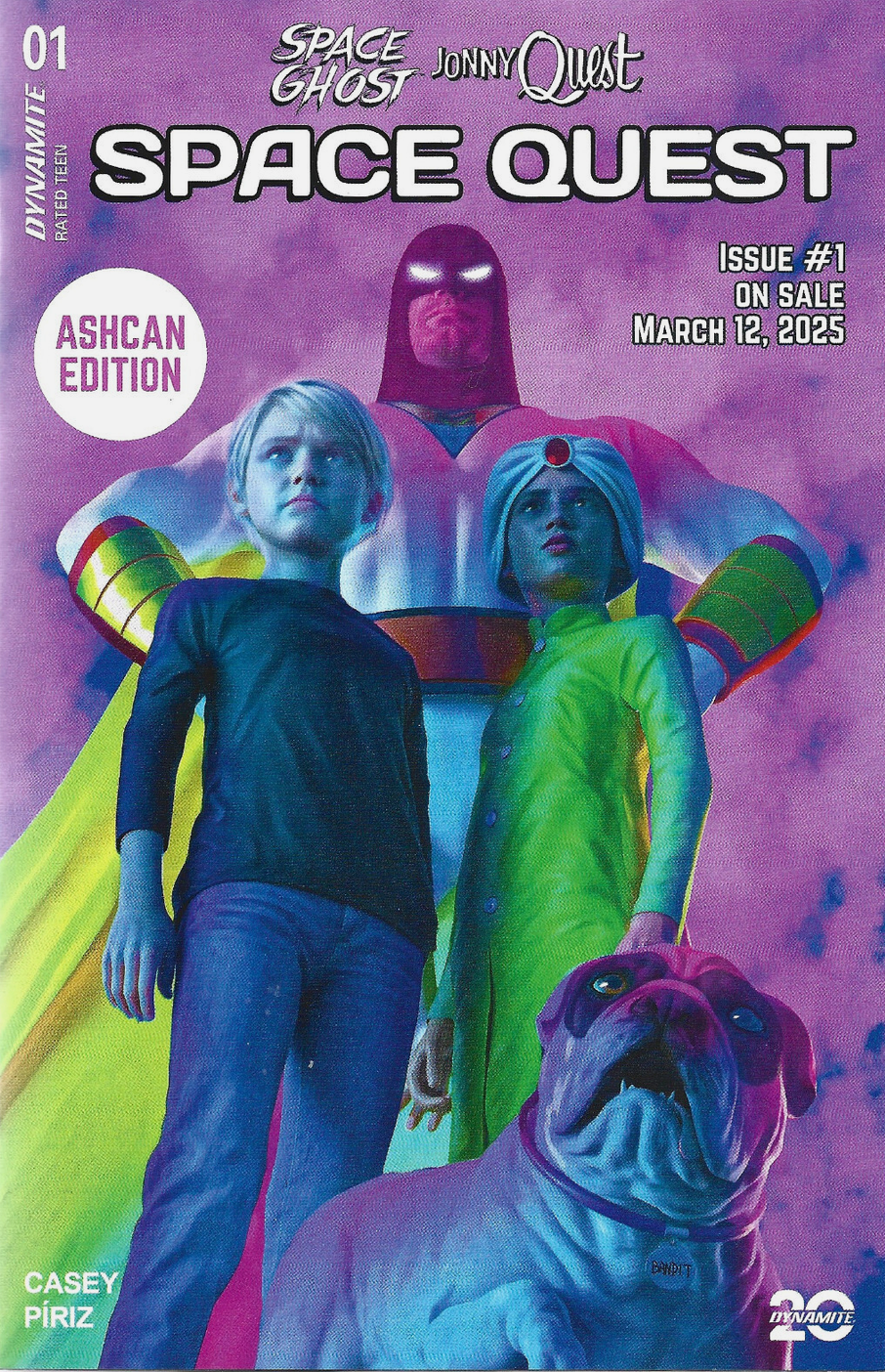 SPACE GHOST JONNY QUEST SPACE QUEST #1 ASHCAN 2025