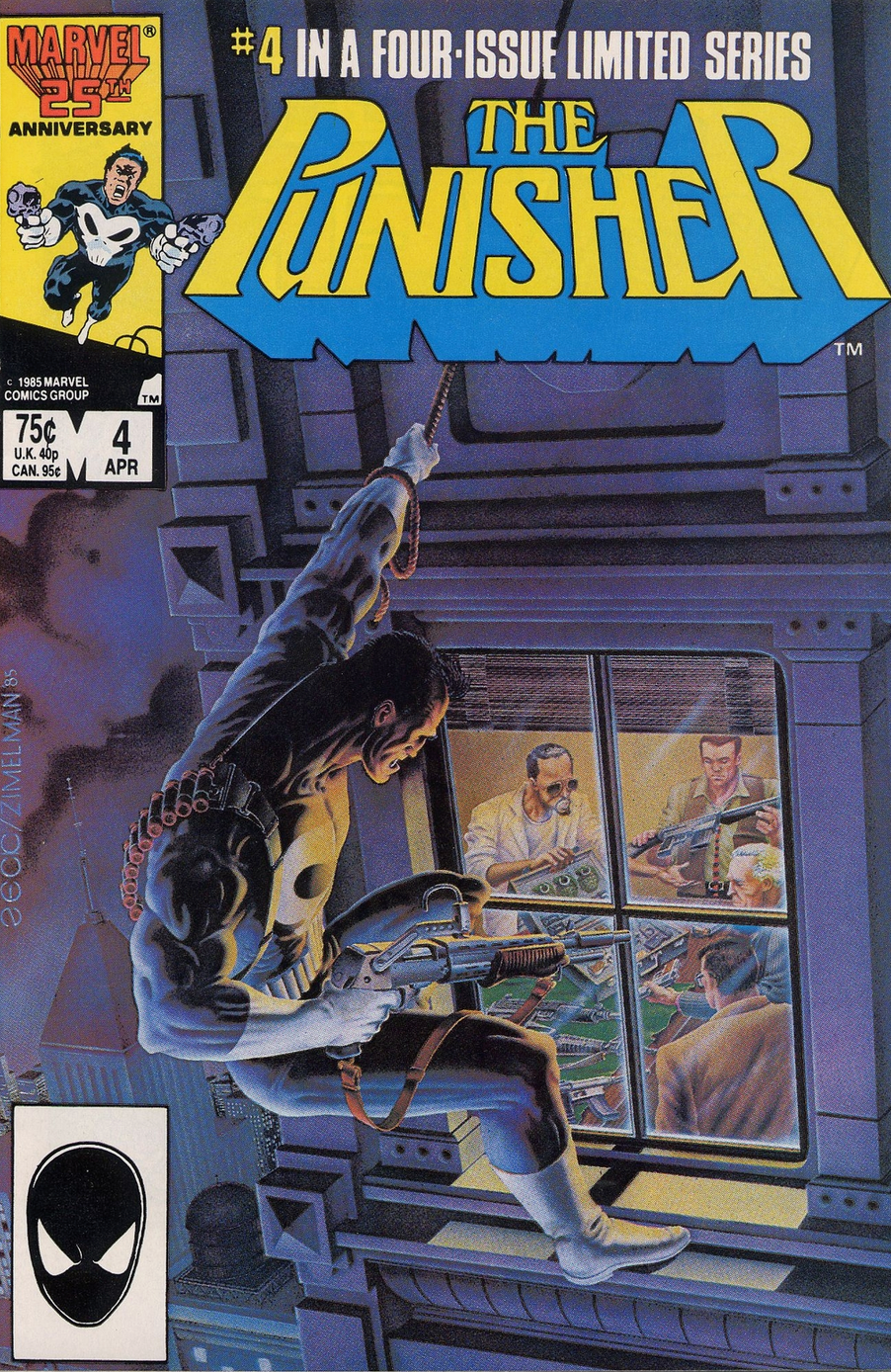 PUNISHER #4 1986 Punisher MARVEL COMICS
