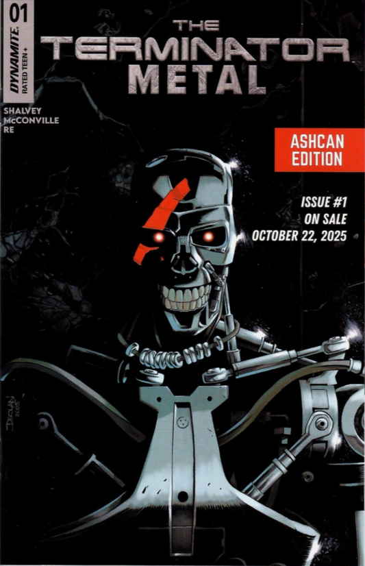 TERMINATOR METAL #1 ASHCAN 2025