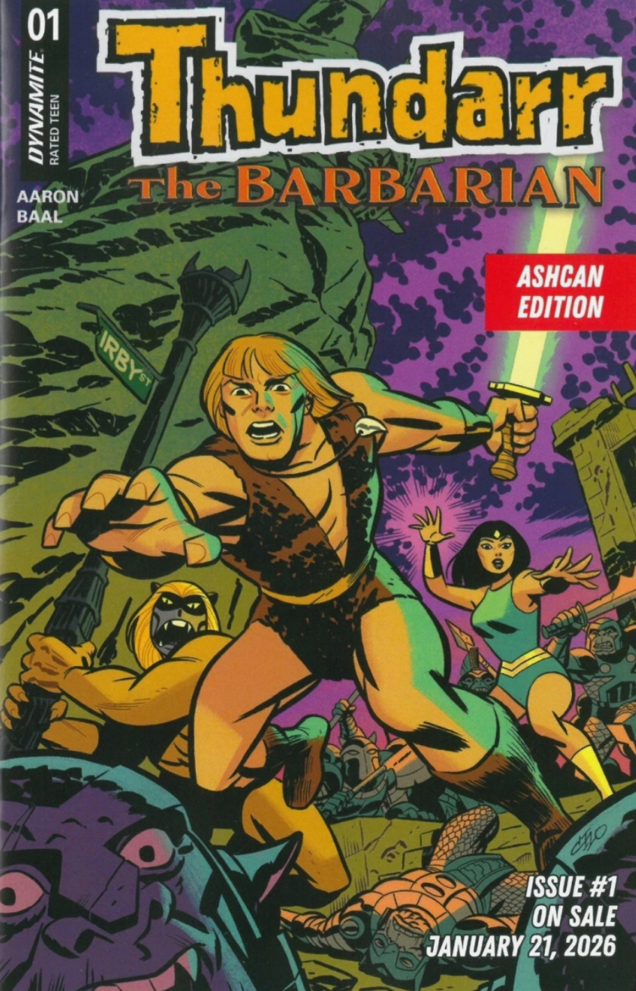 THUNDARR THE BARBARIAN #1 ASHCAN 2026
