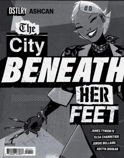 CITY BENEATH HER FEET YOU WONT FEEL A THING FLIPBOOK ASHCAN 2024