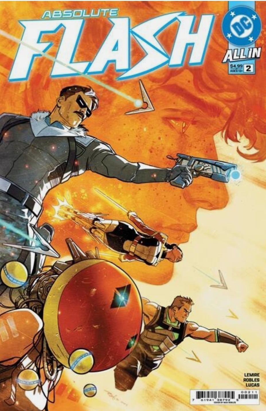 ABSOLUTE FLASH #2 CVR A NICK ROBLES 2025 Absolute Flash DC COMICS