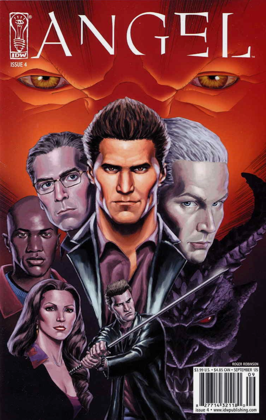 ANGEL THE CURSE #4 COVER A 2005