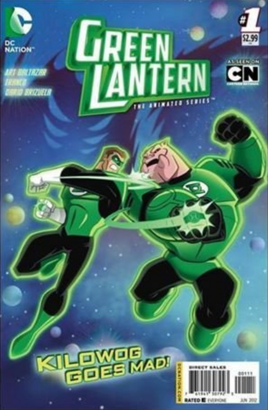 GREEN LANTERN THE ANIMATED SERIES #1 2012 Green Lantern DC COMICS