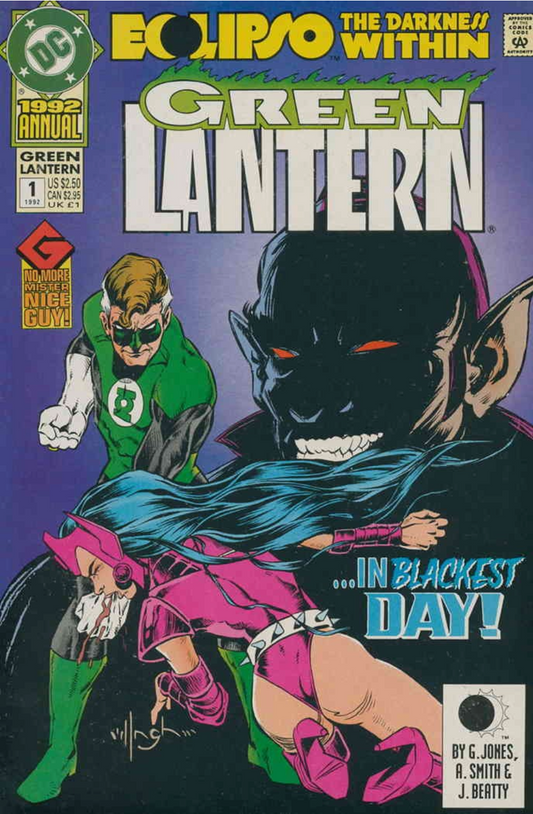 GREEN LANTERN ANNUAL #1 ECLIPSO THE DARKNESS WITHIN 1992 Green Lantern DC COMICS