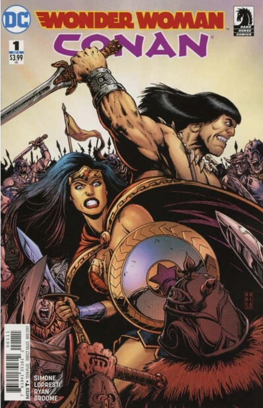 WONDER WOMAN CONAN #1 2017 Green Lantern DC COMICS