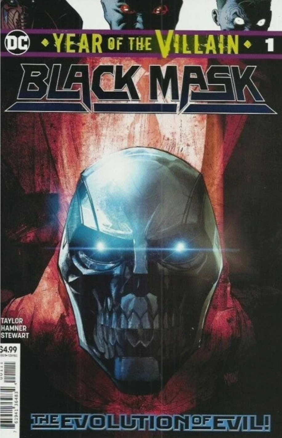 BLACK MASK YEAR OF THE VILLAIN #1 2019 comic book DC COMICS