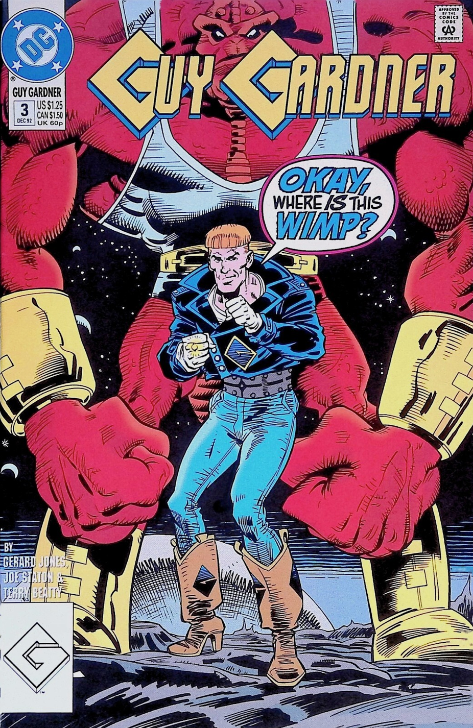 GUY GARDNER #3 1992