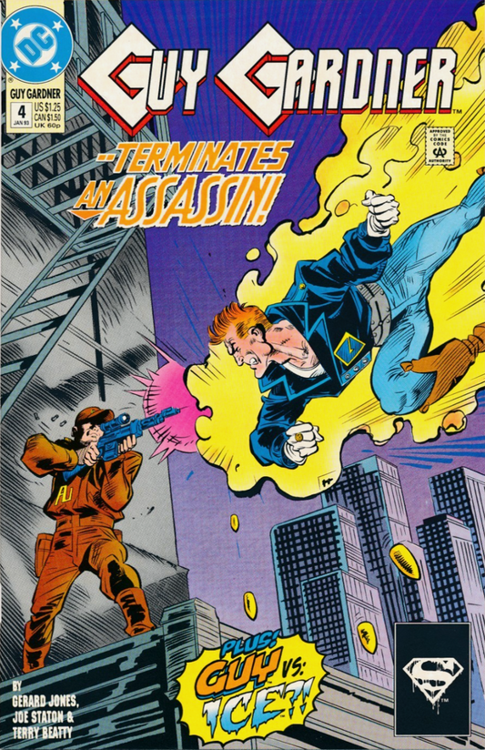 GUY GARDNER #4 1992 Green Lantern DC COMICS