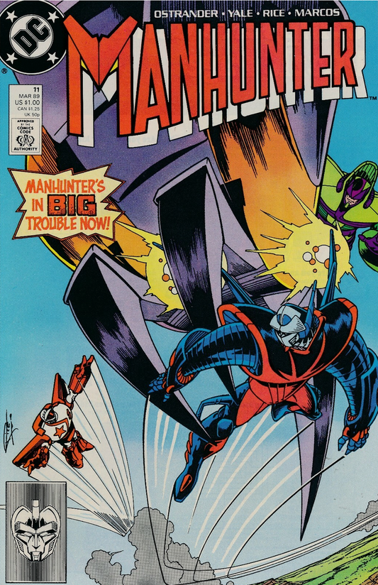 MANHUNTER #11 1988 Green Lantern DC COMICS